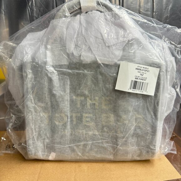 MARC JACOBS The Leather Small Tote – Forest - Picture 9 of 11